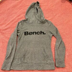 Bench Gray Hooded Long Sleeve Sweatshirt